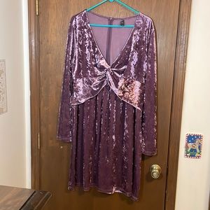 Cider Velvet Dress